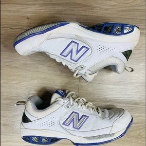 New Balance Womens 806 WC806W White Running Shoes